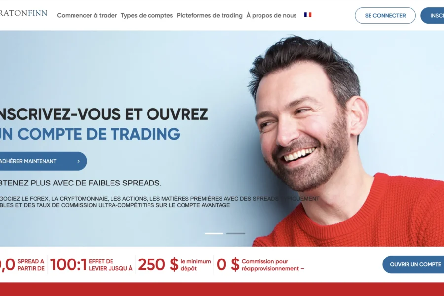 Tratonfinn.com: avis sur cette arnaque au trading