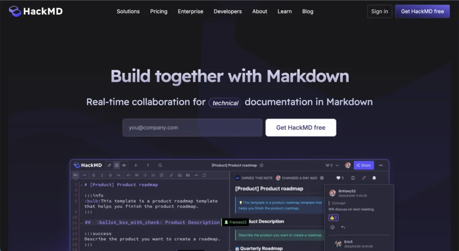 Hackmd.io