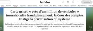 Extrait d'un article de presse.