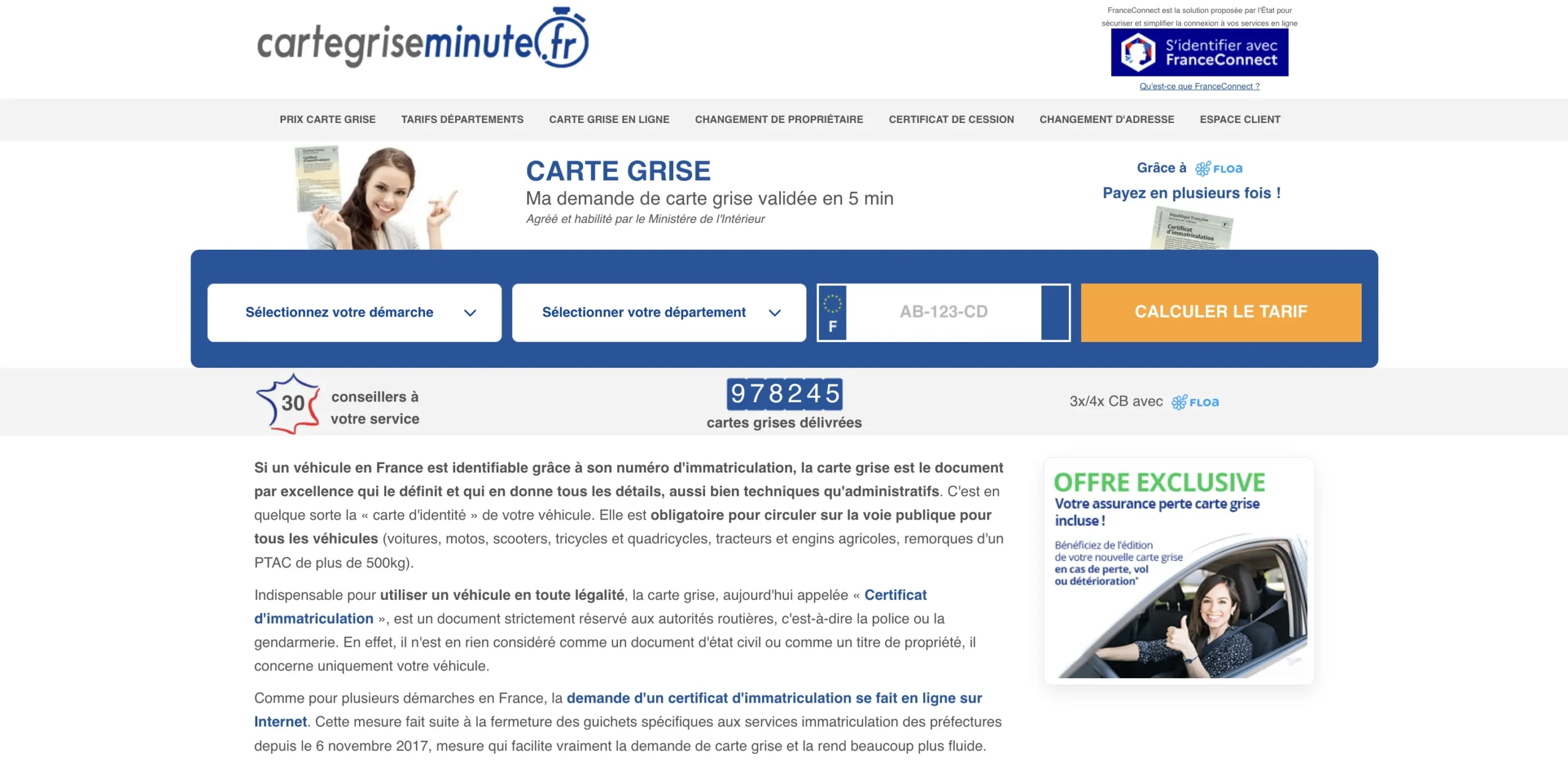 Cartegriseminute.fr