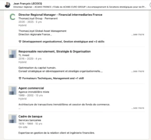 Profil Linkedin de Jean-François Lecocq