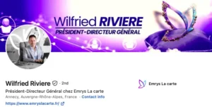 Profil Linkedin public de Wilfried Rivière.