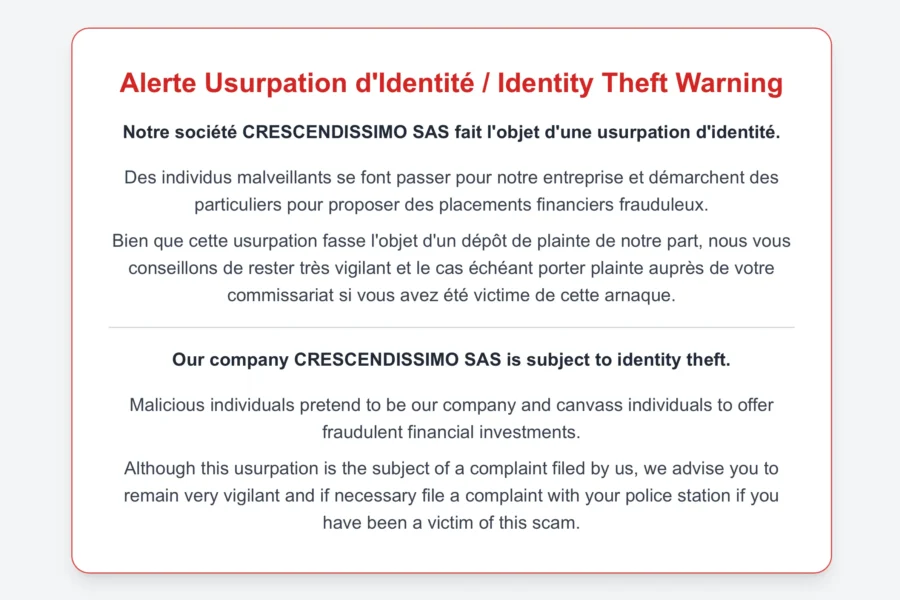 Crescendissimo.fr