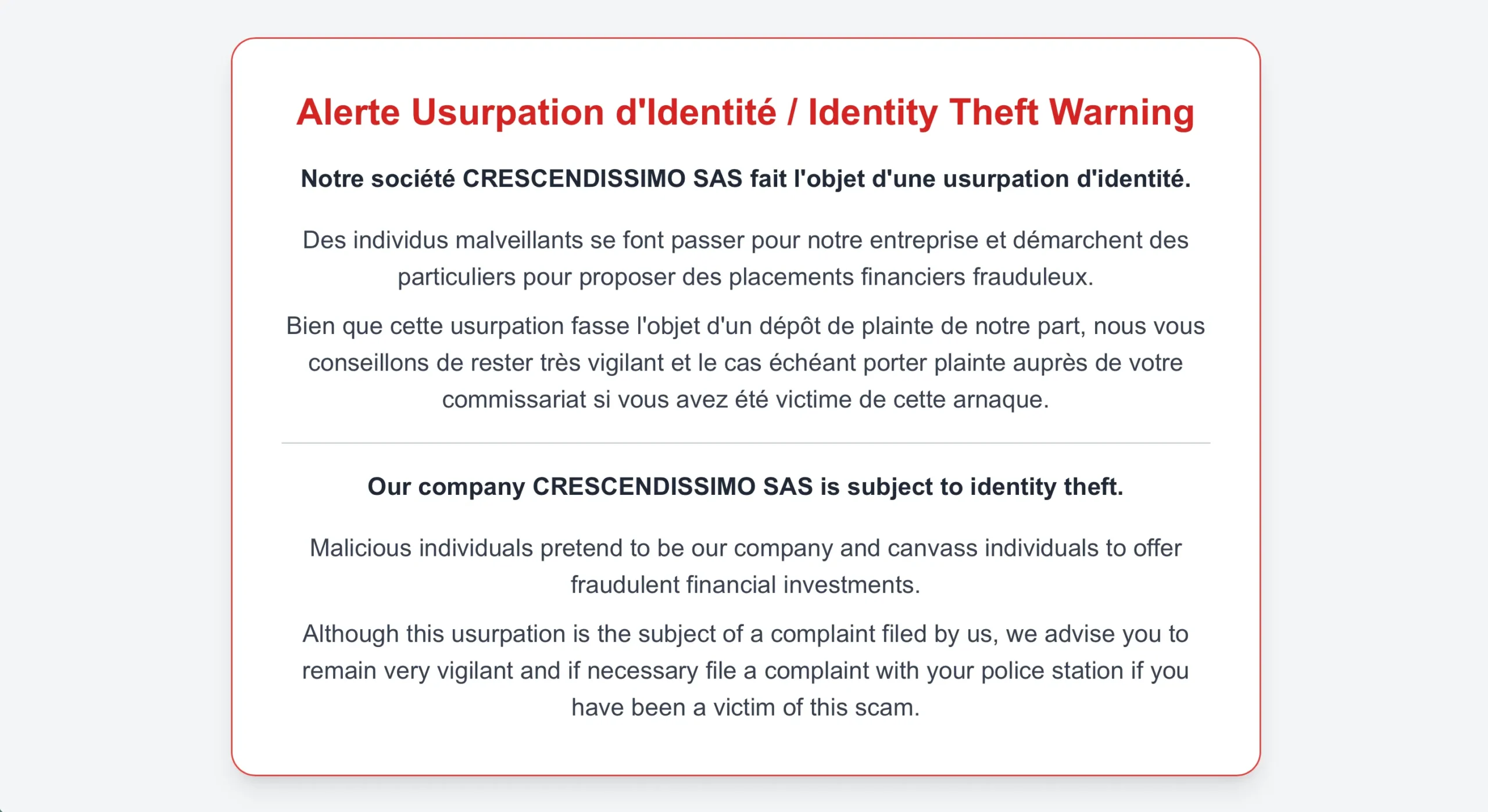 Crescendissimo.fr