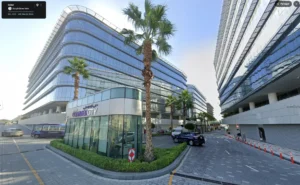 C'est dans cet immeuble de Dubaï qu'est censé se trouver le siège de Letronefzco.com.