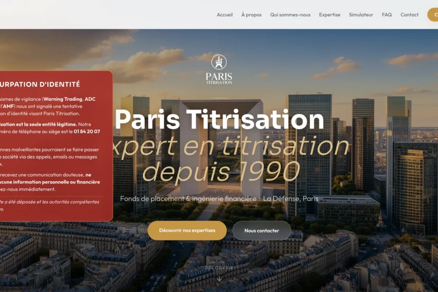 Paristitrisation.fr