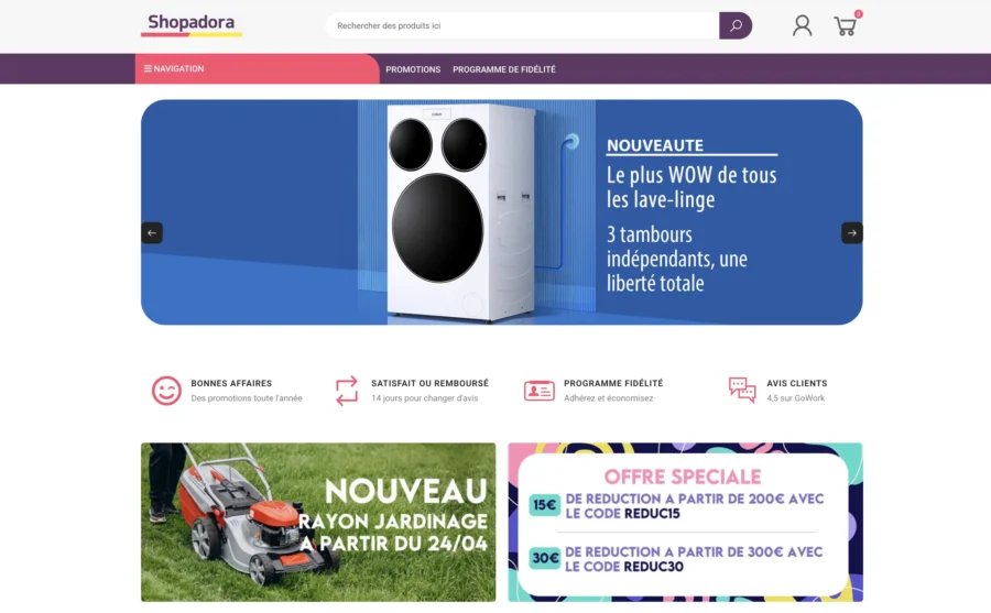 Shopadora.fr et Mael Leger: donnez votre avis!