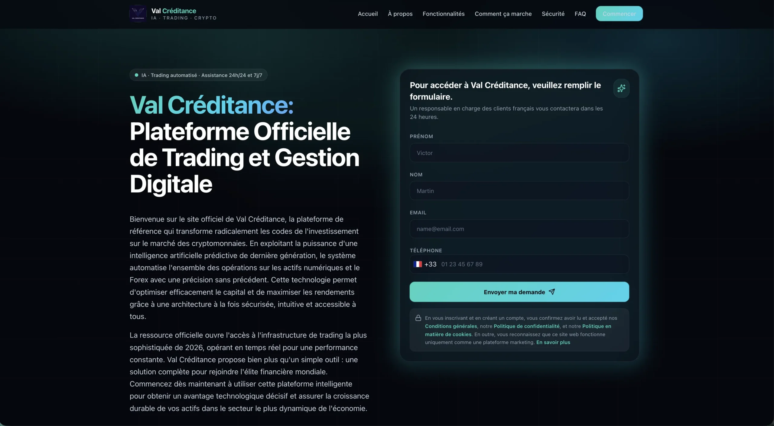 Val-creditance-app.com