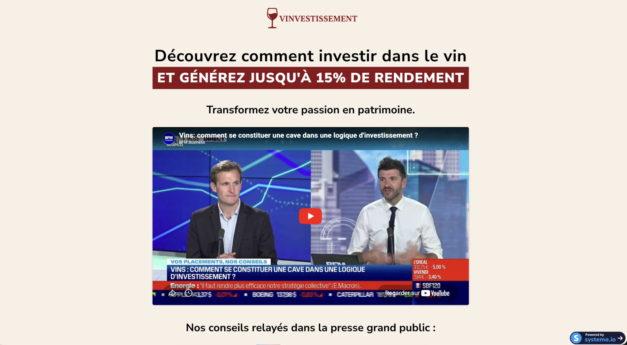 Vinvestissement.com