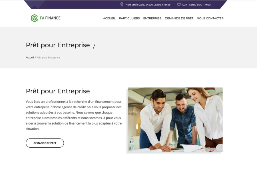 Fafinancesarl.com