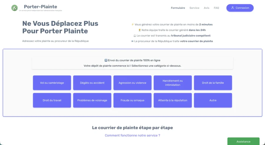 Porter-plainte.com