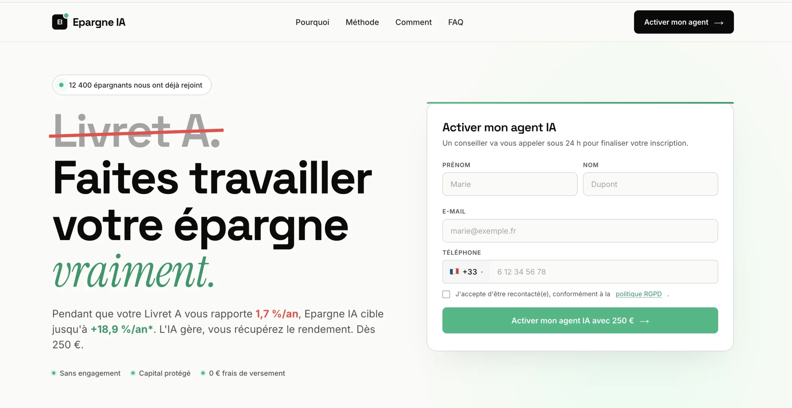 Epargneia.com