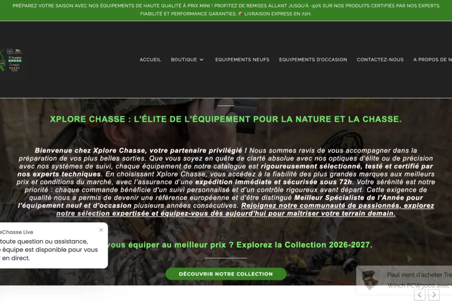 xplorechasse.com