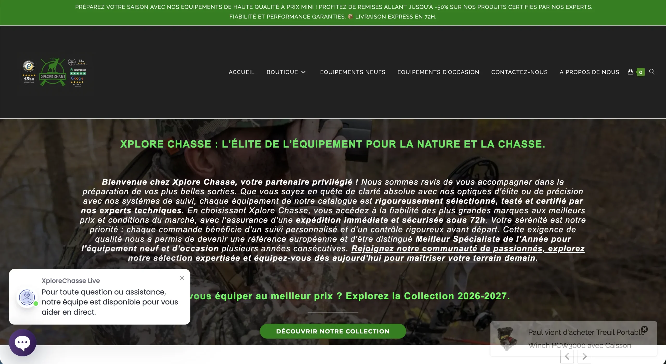 xplorechasse.com