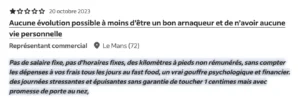 Avis public laissé à propos d'Exosphère.