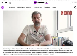 Portrait d'un homme à barbe grise en interview, en lien avec un dossier sur RéclameCL.