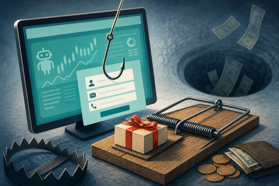 Tradeduac.net : Une arnaque au trading sous le nom Trade Duac 20X