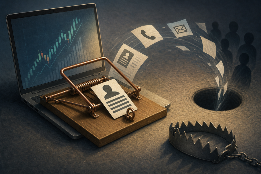Chainimitrex600.com : analyse d’une arnaque de mise en relation financière
