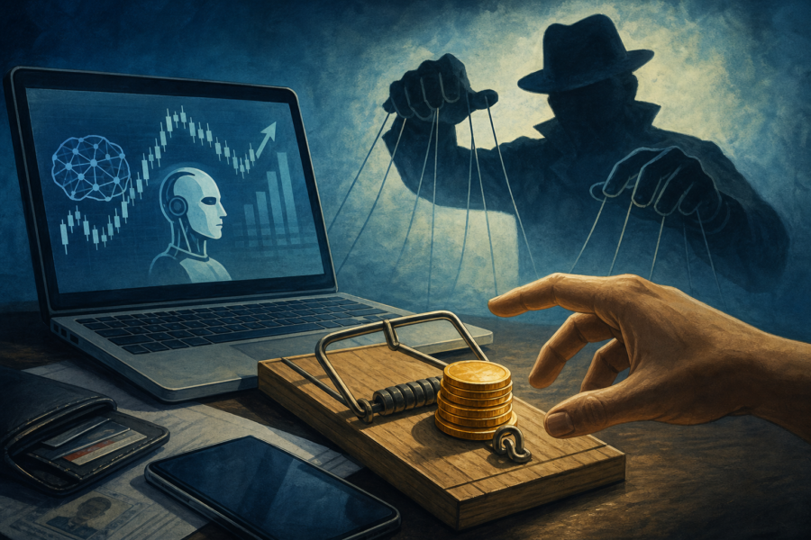 Arnaque Loonie-ai-bot.com/fr : vigilance face à une URL liée aux faux investissements