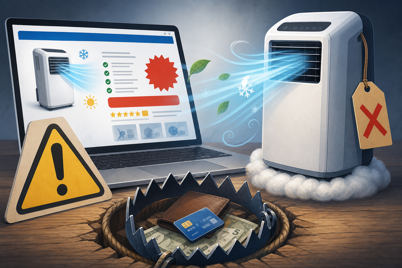 Epicoler.com : Analyse d’un site de vente de climatiseur portable douteux