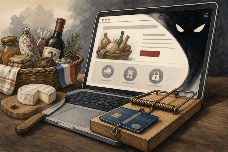 Cuisineauthentiquedeterroirfrancais.com : vigilance face à un site signalé comme douteux