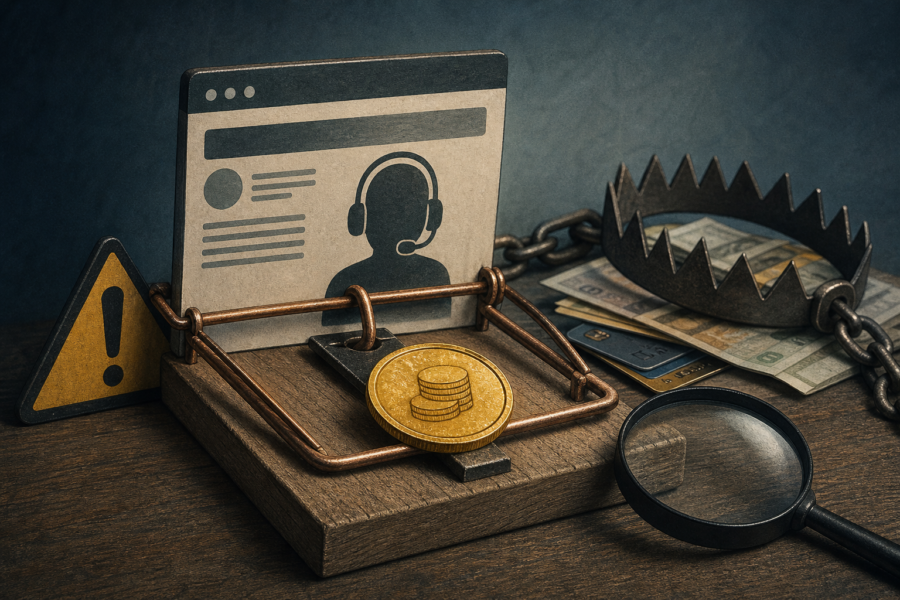 bitstacksupport.com : Analyse d’un site de support signalé comme douteux