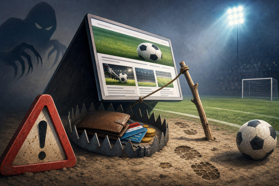 Immediateintalai.com : Une URL signalée pour arnaque derrière un site de football