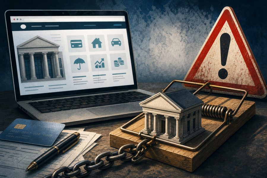 Karlsruhebaden.com : Une fausse banque signalée par la FINMA