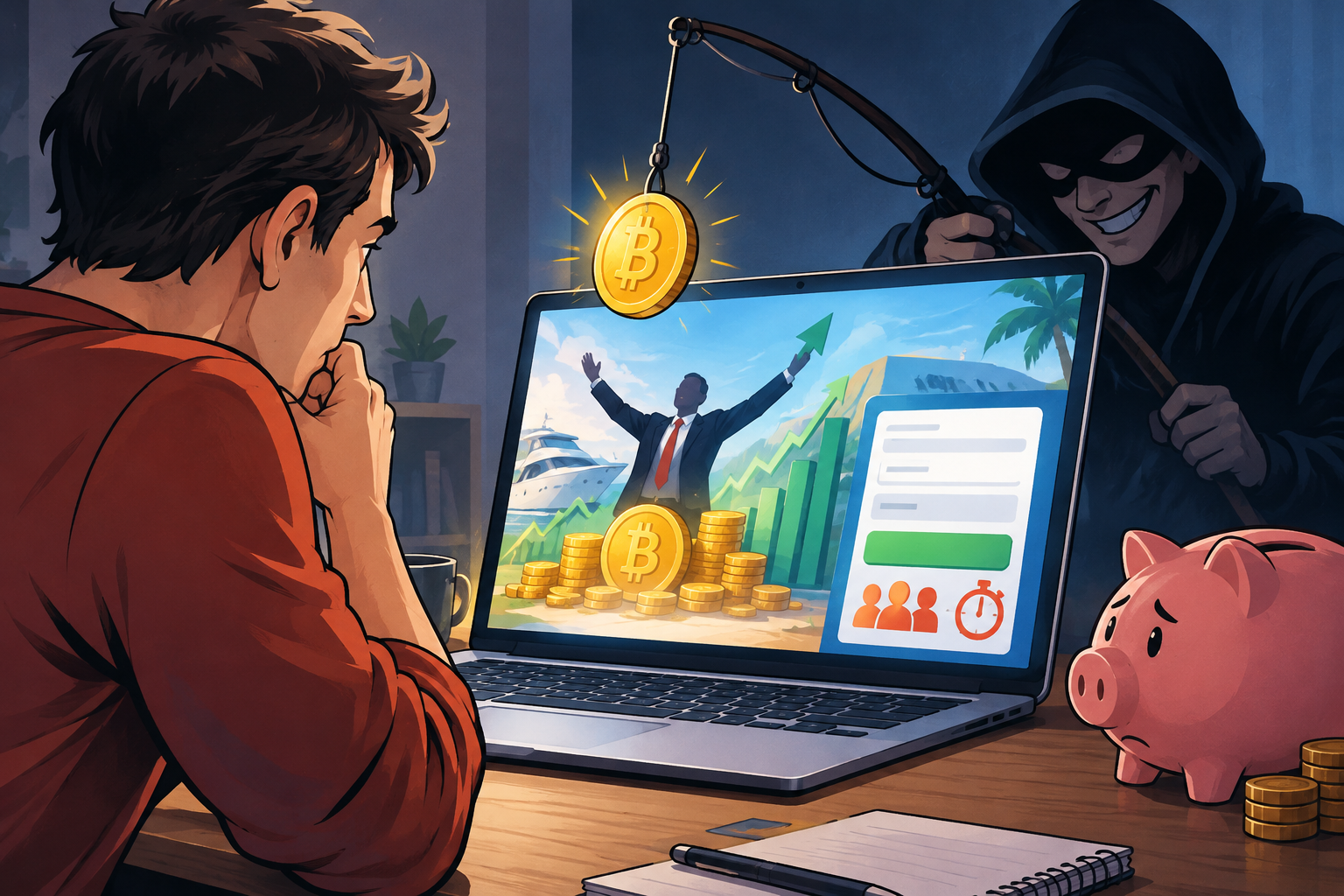 Arnaque sur zanexarolu.com : une page de trading sous le nom Gevador Rex
