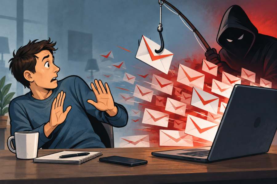 Indoecoch.biz : une adresse utilisée pour du spam