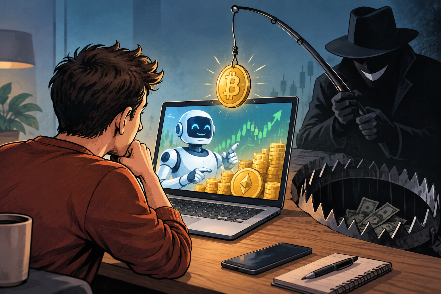 Attention à zyvralen.net : une arnaque au trading crypto sous couvert d’intelligence artificielle