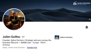 Profil Linkedin de Julien Guillou